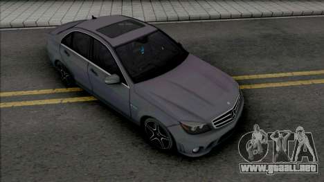 Mercedes-Benz C63 AMG (W204) 2010 [IVF VehFuncs] para GTA San Andreas