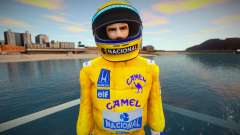 Ayrton Senna Lotus Camel Skin para GTA San Andreas