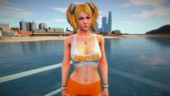 Juliet Starling Hooters from Lollipop Chainsaw para GTA San Andreas