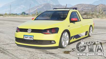 Volkswagen Saveiro CS Surf 2015〡lowered〡add-on para GTA 5