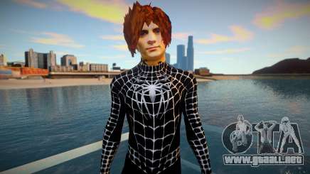 Spiderman 2007 (Black-Unmask) v1 para GTA San Andreas