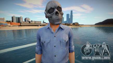 Skull man from GTA Online para GTA San Andreas