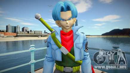 Trunks blue hair para GTA San Andreas