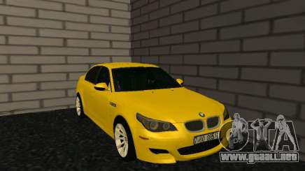 BMW M5 E60 52RUS para GTA San Andreas