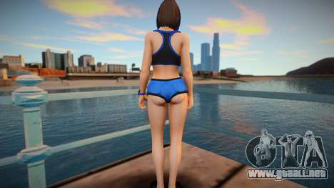 Samantha Samsung Assistant Virtual Sport Gym v1 para GTA San Andreas