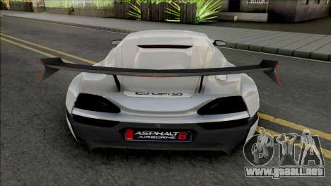 Rimac Concept S para GTA San Andreas