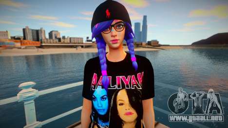 Fortnite - Splatterella Fashion Casual V1 para GTA San Andreas