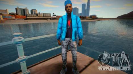 Random Winter Skin para GTA San Andreas