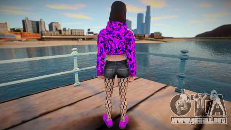 GTA Online Female Assistant Diva Outfit para GTA San Andreas