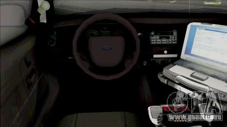 Ford Crown Victoria 2000 CVPI LAPD GND para GTA San Andreas