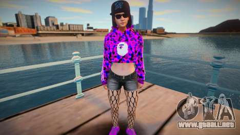 GTA Online Female Assistant Diva Outfit para GTA San Andreas