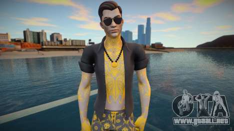 Fortnite - Midsummer Midas v2 para GTA San Andreas