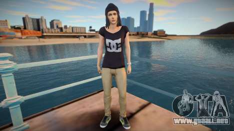 Chica con piercings para GTA San Andreas