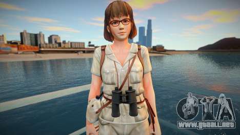 Dead Or Alive 5 - Hitomi (Costume 5) v5 para GTA San Andreas