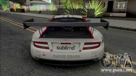 Aston Martin DBRS9 (NFS Shift 2) para GTA San Andreas