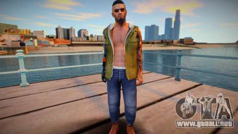 Trevor Like Cyberpunk 2077 para GTA San Andreas