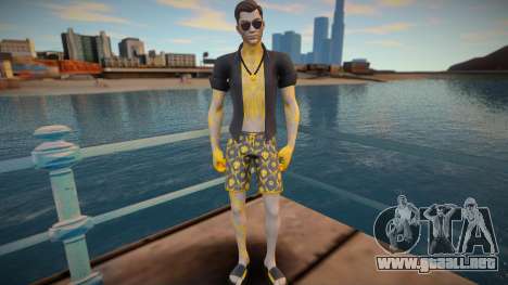 Fortnite - Midsummer Midas v2 para GTA San Andreas