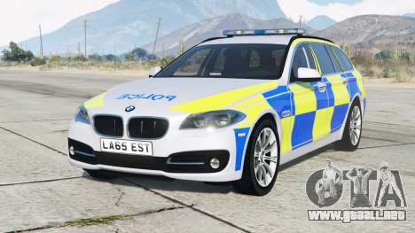 BMW 530d Touring (F11) 2013〡British Police