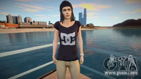 Chica con piercings para GTA San Andreas