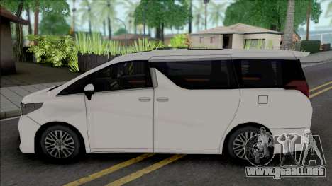 Toyota Alphard V6 2015 para GTA San Andreas