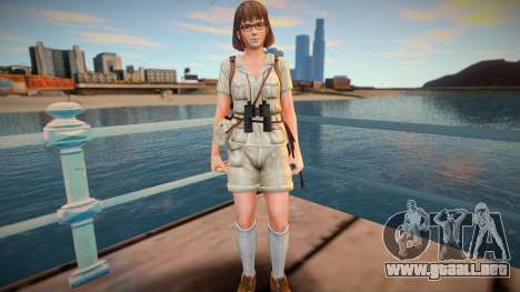 Dead Or Alive 5 - Hitomi (Costume 5) v5 para GTA San Andreas