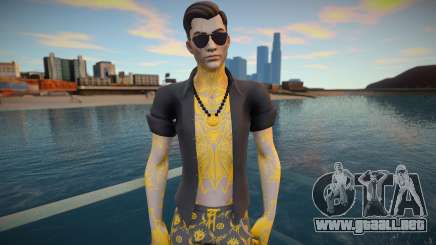Fortnite - Midsummer Midas v2 para GTA San Andreas