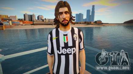 Andrea Pirlo skin para GTA San Andreas
