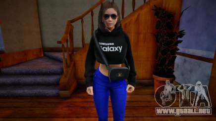 Samantha Samsung Assistant Virtual Casual cro v3 para GTA San Andreas