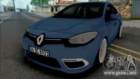 Renault Fluence Quantum Works para GTA San Andreas