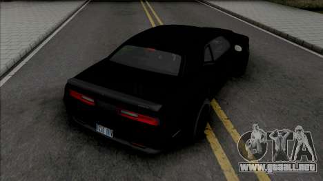 Dodge Challenger SRT Demon (Fast & Furious 8) para GTA San Andreas