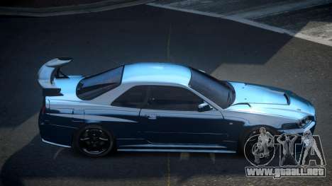 Nissan Skyline R34 PSI Qz para GTA 4