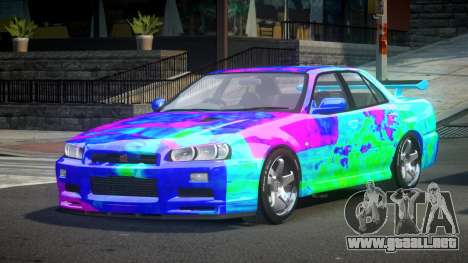 Nissan Skyline SP R34 S6 para GTA 4