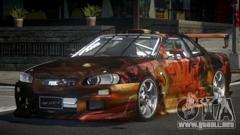 Nissan Skyline R34 SP Tuning PJ4 para GTA 4