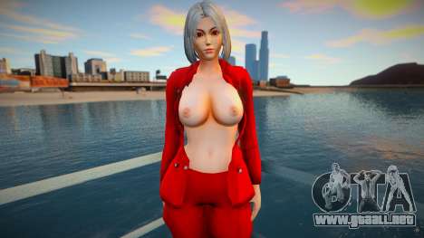 KOF Soldier Girl Different 6 - Red Topless 3 para GTA San Andreas