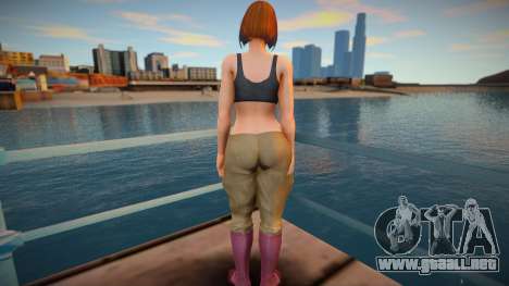 KOF Soldier Girl Different 1 para GTA San Andreas