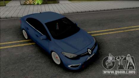 Renault Fluence Quantum Works para GTA San Andreas