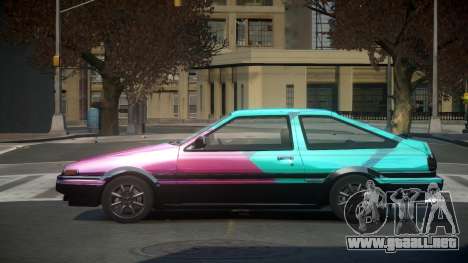 Toyota Corolla AE86 Qz PJ8 para GTA 4