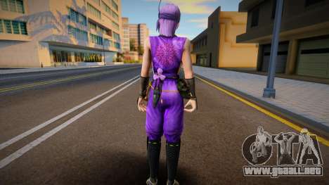 Dead Or Alive 5 - Ayane (Costume 2) 6 para GTA San Andreas