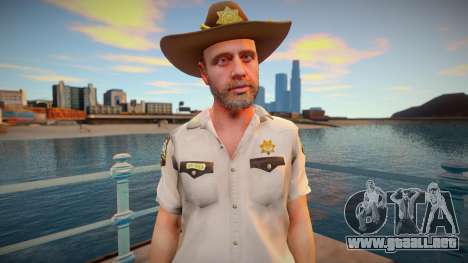 Rick Sheriff (from TWD:Onslaught) para GTA San Andreas