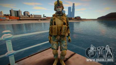 Call Of Duty Modern Warfare - Woodland Marines 8 para GTA San Andreas