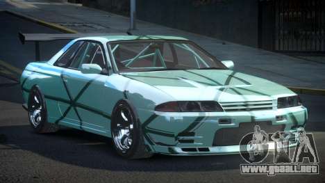 Nissan Skyline R32 BS Qz L10 para GTA 4