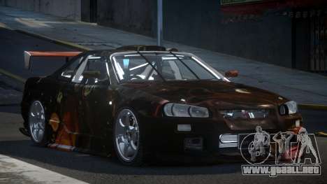 Nissan Skyline R34 SP Tuning PJ4 para GTA 4