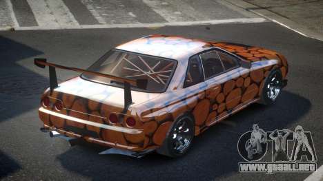 Nissan Skyline R32 BS Qz L3 para GTA 4