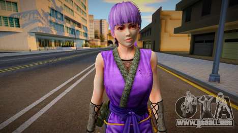 Dead Or Alive 5 - Ayane (Costume 2) 6 para GTA San Andreas