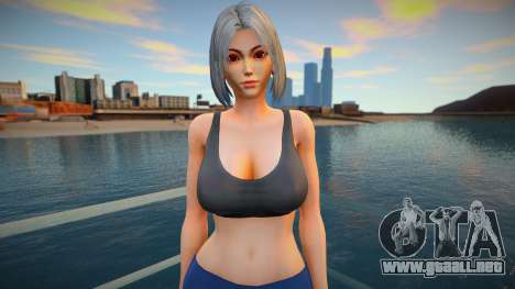 KOF Soldier Girl Different - Blue 2 para GTA San Andreas