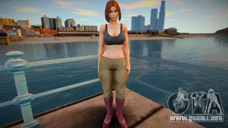 KOF Soldier Girl Different 1 para GTA San Andreas