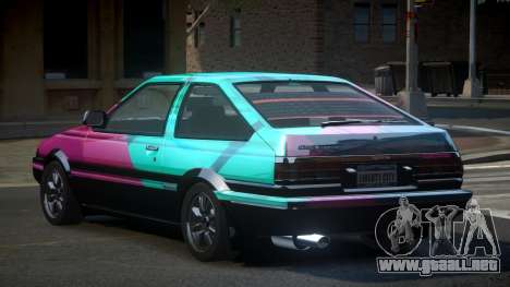 Toyota Corolla AE86 Qz PJ8 para GTA 4