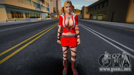 Dead Or Alive 5 - Tina Armstrong (Costume 4) 2 para GTA San Andreas