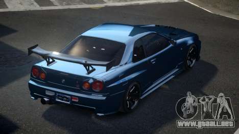 Nissan Skyline R34 PSI Qz para GTA 4