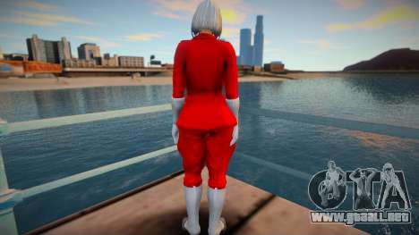 KOF Soldier Girl Different 6 - Red Topless 2 para GTA San Andreas